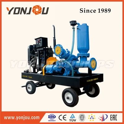 Vacuum Assisted Centrifugal Dry Priming Pumps
