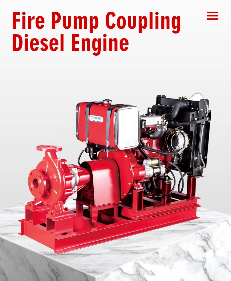 Psd Horizotal Fire Fighting Diesel Engine Driven Pump