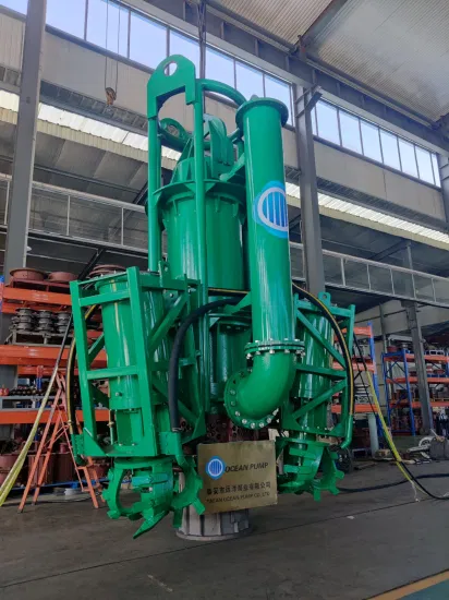 Big Flow High Head Silent Running Submersible Centrifugal Sand Pump